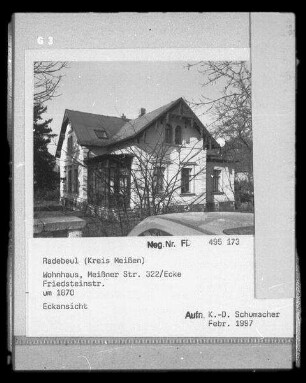 Wohnhaus, Radebeul Radebeul