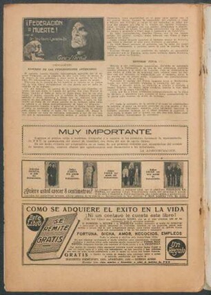 ¡Federación o muerte! - Cine-novela - (Conclusión)