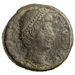 Münze, Aes 4, 337 - 347 n. Chr.