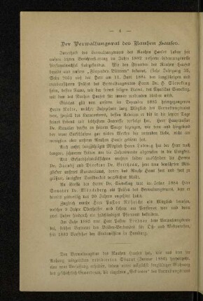 Der Verwaltungsrat des Rauhen Hauses.