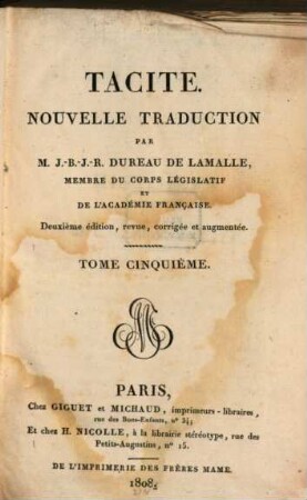 Tacite, 5