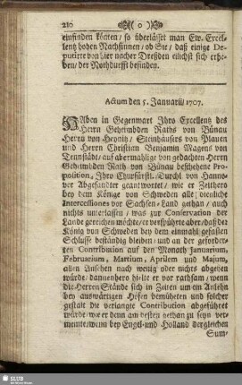 Januar 1707