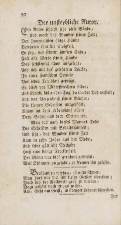 Der unsterbliche Autor