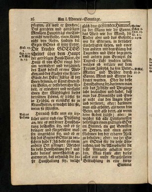 16-23, Hiernach stelle nun ein ieglicher unter euch ...