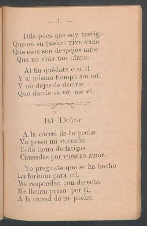 El dolor