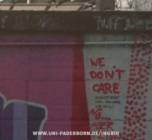 WE DON'T CARE