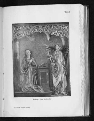 Tafel 5: Ersingen Linker Seitenaltar. Ansicht.