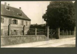 Steinstr. 55, Schmiedeeisernes Tor