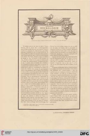 Nécrologie