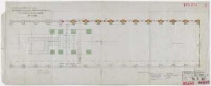 Verlängerung des Maschinenhauses Grundriss in Höhe 224,50