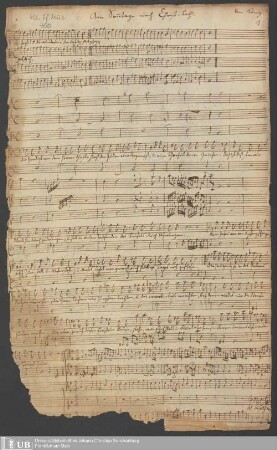 Ms. Ff. Mus. 400 - Am Sontage nach Christ=Tag