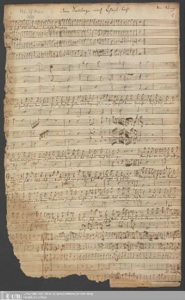 Ms. Ff. Mus. 400 - Am Sontage nach Christ=Tag