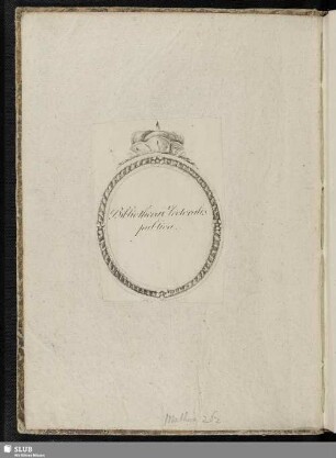 [Exlibris] Kurfürstliche Bibliothek (Dresden)