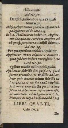 Libri Qvarti.