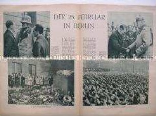 Illustrierte Beilage der "Vossischen Zeitung" zum Heldengedenktag am 25. Februar 1934 in Berlin