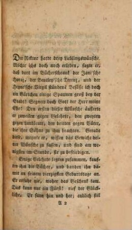 Charaktere interessanter Menschen : in moralischen Erzählungen dargestellt zur Unterhaltung in einsamen ruhigen Stunden, 3. Die Verwandten ; 1 : Biographie. In zwey Theilen
