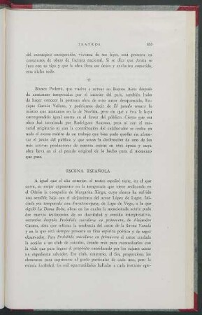 Escena española