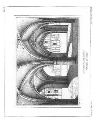 Tafel: Blatt IV. Rathhaus zu Berlin. Laube in der Spandauerstrasse