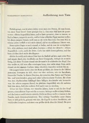Aufforderung zum Tanz
