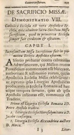 De sacrificio missæ.