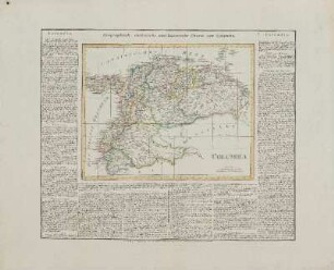Geographisch-statistische und historische Charte von Columbia
