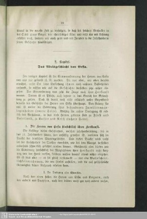 2. Kapitel. Das Adelsgeschlecht von Erffa