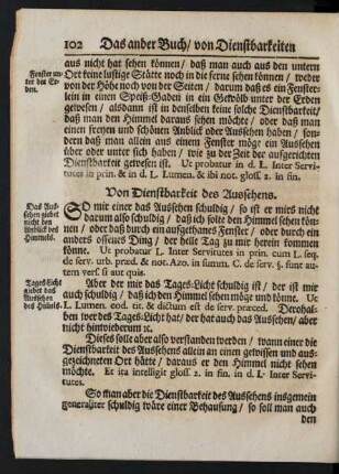 Von Dienstbarkeit des Aussehens