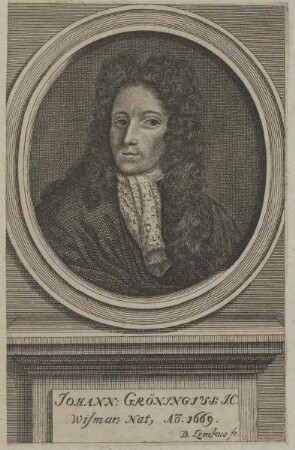 Bildnis des Johann Gröningius
