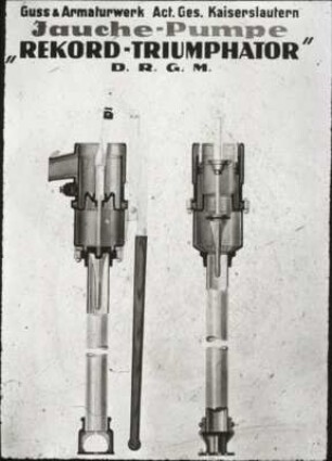Handjauchpumpe ; Rekord-Triumphator