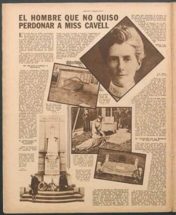 El hombre que no quiso perdonar a Miss Cavell