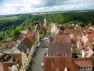 Rothenburg ob der Tauber: Stadtansicht Altstadt