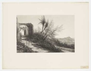 Étude (Provence), Blatt 50 der Folge "Le paysage au fusain"
