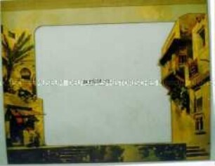Papiertheaterdekoration "Suez-Kanal", Teile
