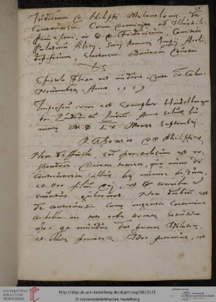 Philipp Melanchthon, Iudicium de controversia coenae Domini (Auszüge)