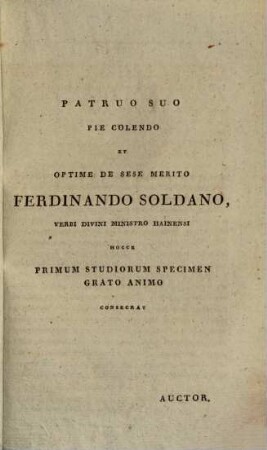 De origine, causis et primo tribunorum plebis numero : commentatio