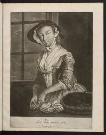 24r-24v, Blatt 1: La Fille ménagere