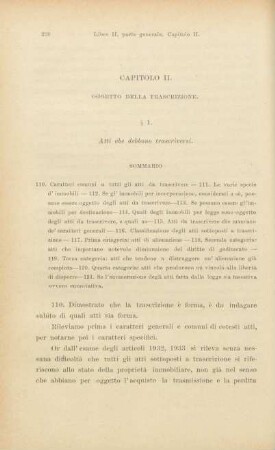 Capitolo II. Oggetto della trascrizione