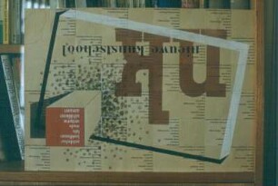 Plakative Werbung für die "nieuwe kunstschool Amsterdam". Deckfarben, Pinsel, Feder, Collage, Spritztechnik; 39,7 x 56,5 cm (um 1935; H. Rose)