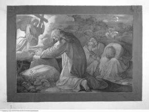 Concorso Accademico 1863, Seconda Classe: Christus am Ölberg, premiato