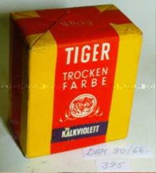 Packungen mit "Tiger Trockenfarbe", Kalkviolett