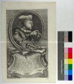 Porträt des Arnold von Selenhofen Erzbischof von Mainz