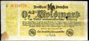 Freitaat Preußen, Berlin 0,42 Goldmark