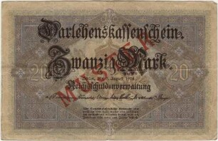 20 Mark - Muster