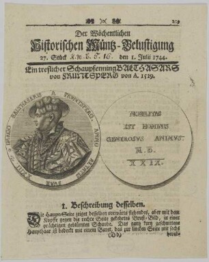Bildnis des Balthasaris a Frvntsperg