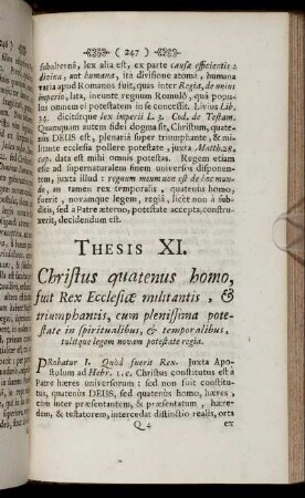 Thesis XI. - Thesis XIII.