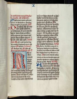 Zierinitiale: H(eri celebravimus)
