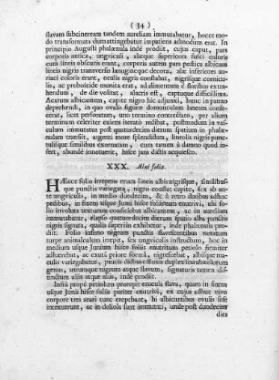 XXX. Alni folia