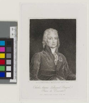 Charles Maurice de Talleyrand Perigord. Prince de Benevente