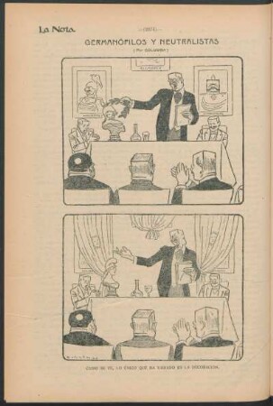 Germanófilos y neutralistas