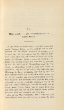 XIX. Naar Atjeh. - Een societeits-avond te Kotta Radja